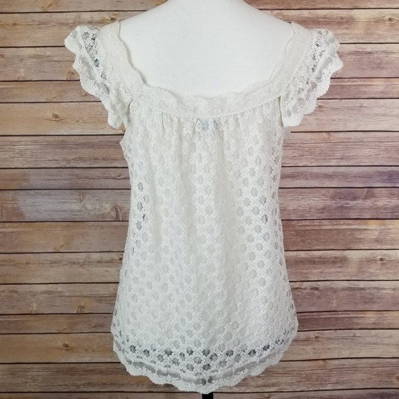 Pinky Lace Tank Top Size Large - Picture 3 of 7